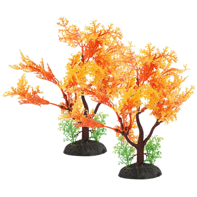 2pcs de fausses plantes remplaçables