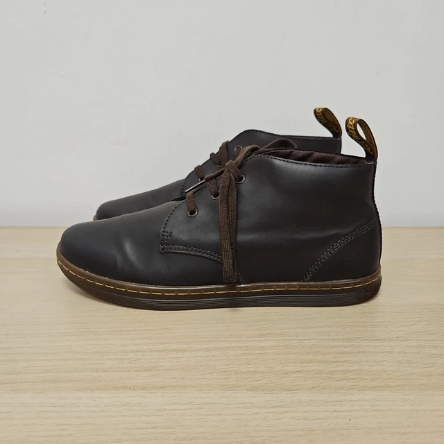 DR MARTENS WILL Chukka Monkey Crazy Horse Brown Leather Ankle Boots Uk 10 Men s 69.99 PicClick UK