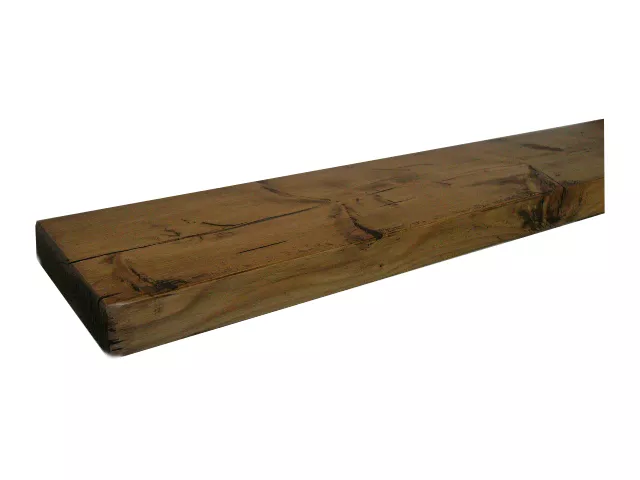 Rustic Floating Shelf Shelves Mantel Chunky Wooden Solid Handmade 20cm Depth