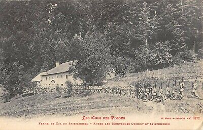 Cpa 88 Cols Vosges Ferme Et Col Du Spitzemberg Ormont