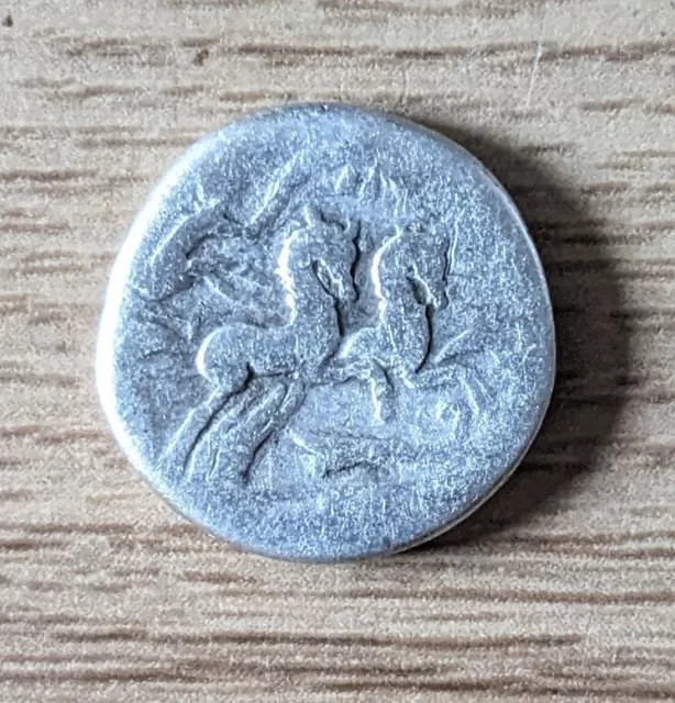 Ancient Roman Republic Silver Denarius