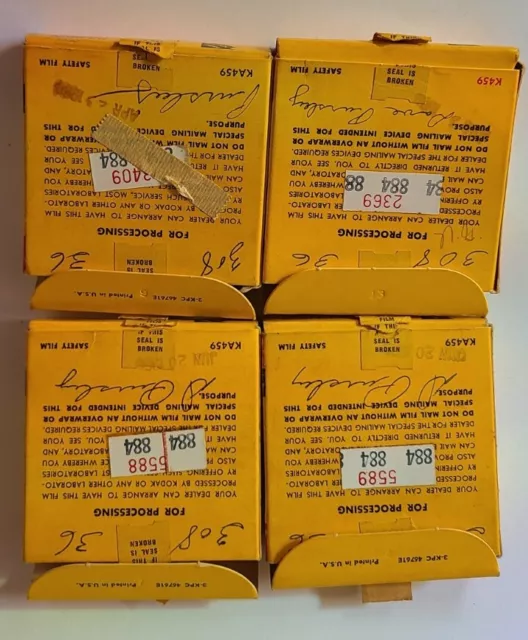 4 Lot 8mm Film Vintage 50'-60's Home Movies,  Birthday  Party More