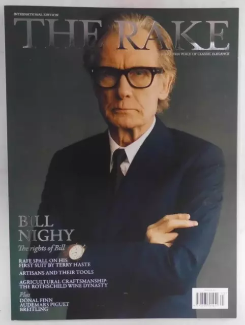 The Rake magazine #93 2024 Bill Nighy, Rafe Spall, Donal Finn, Audemars Piguet