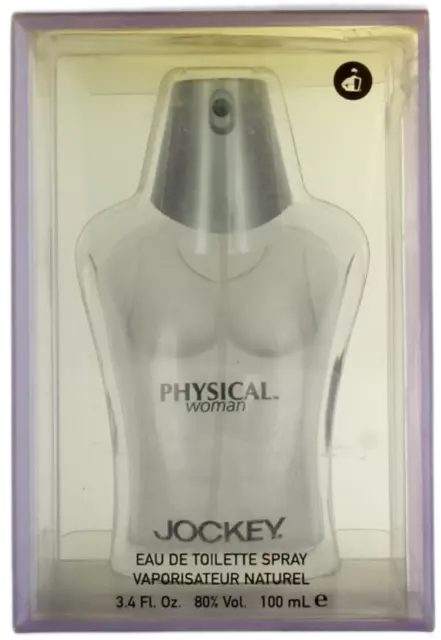 Physical By Jockey For Women EDT Perfume Spray 3.4oz Damaged Box New