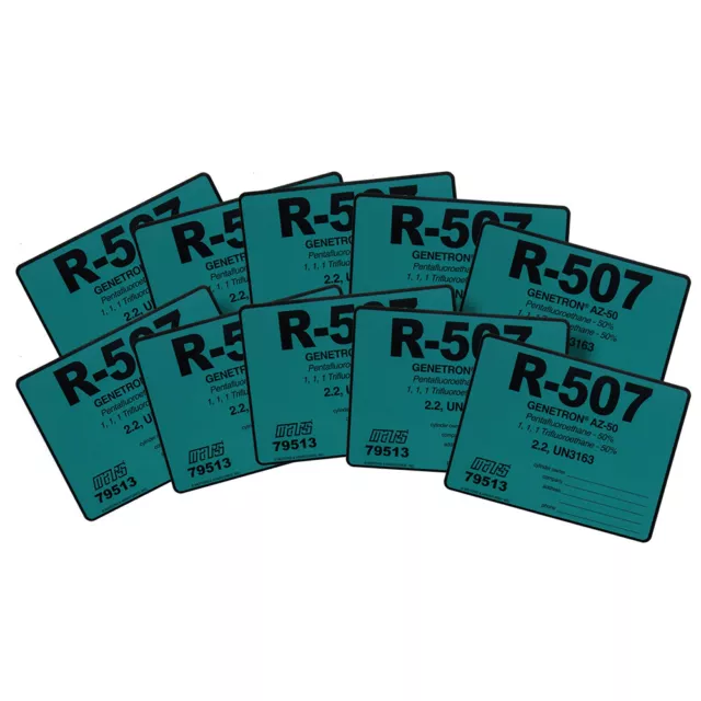 R-507 / R507 Label # 79513 , Pack of (10)