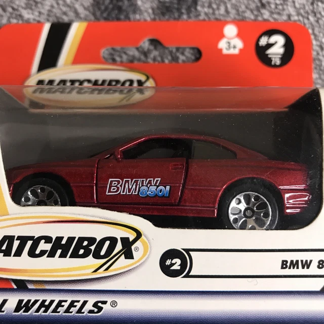 #2 Matchbox BMW 850i Vintage 2000