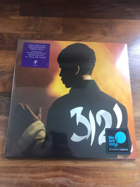 Prince - 3121 Purple Coloured 2LP Vinyl New Sealed Wrong Hype Sticker