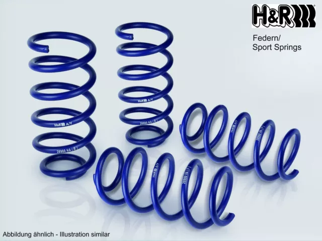 HR Fahrwerksatz, Federn Sportfedersätze/Performance Lowering Springs (29103-2) 2