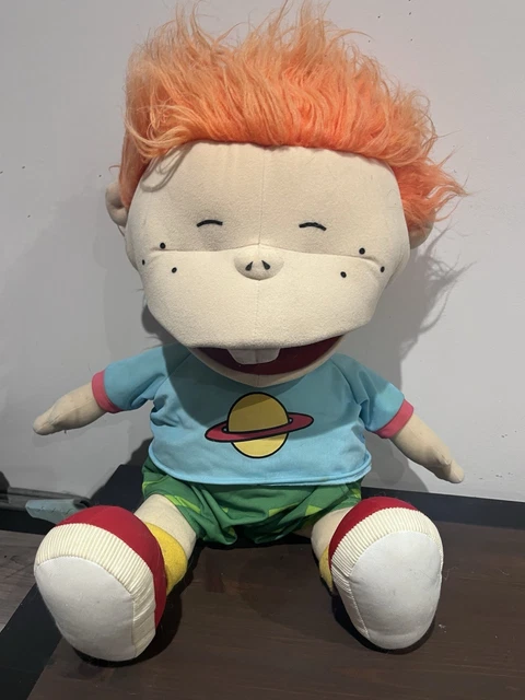 Sitcom Rugrats VINTAGE CHUCKIE FINSTER plush doll from Nickelodeon's Rugrats, £16.15 ...