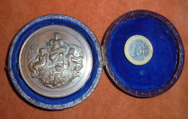 Médaille Agriculture Concours De Prime D'Honneur Var 1908 - Bronze - Époque XXe Siècle