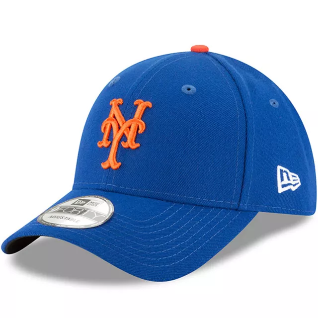 New Era 9FORTY New York NY Mets The League MLB Adjustable Baseball Cap - Blue