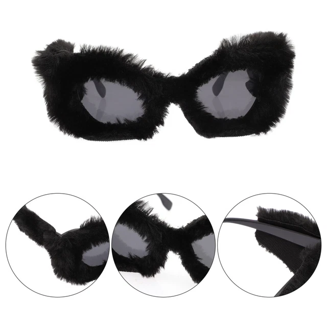 Funny Glasses Funny Plush Glasses Flame Glasses Vintage Glasses Fashion