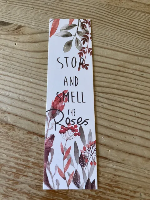 bookmark “stop and smell the roses”