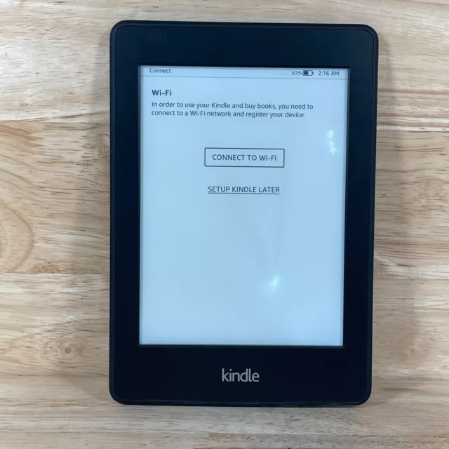 Amazon Kindle DP75SDI Black Paperwhite 7th Gen 6'' 4GB Display E-Book Reader