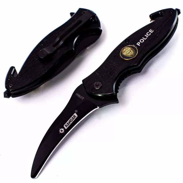 KANDAR 033 KLAPPMESSER • EINHANDMESSER KARAMBIT • 210mm D0