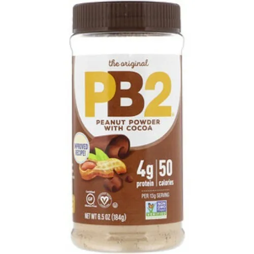 Bell Plantation - Pb2 184G - Powdered Peanut Butter With Cocoa 90% Less Fat
