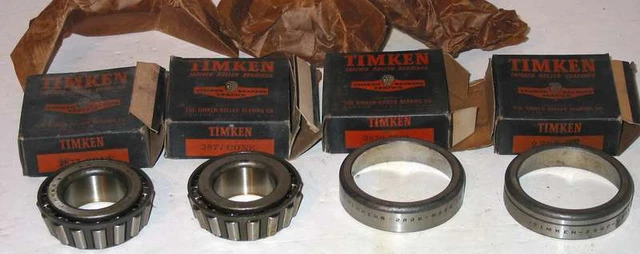 1940-1955 Crown Imperial NEW front wheel bearings Timken 2877-2820