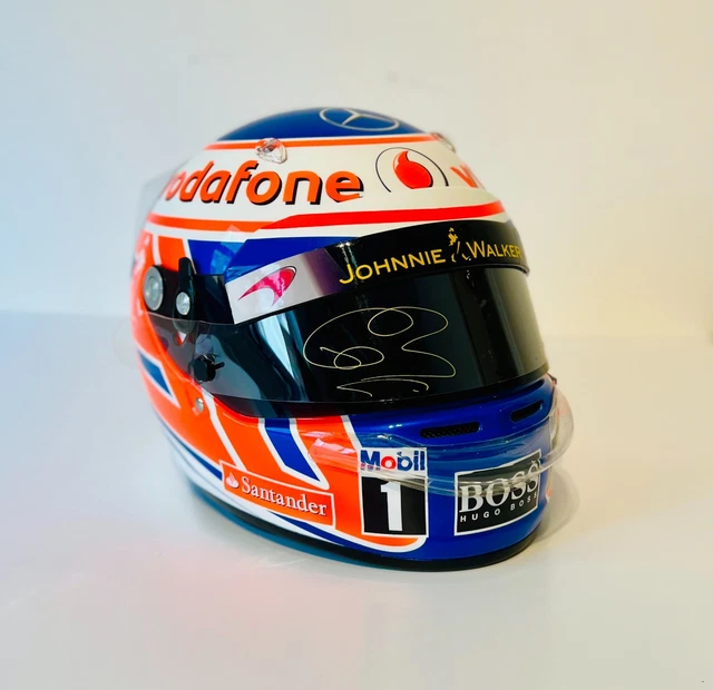 Casque Miniature McLaren Arai F1 Japan 2011 - Échelle 1/2 - Button