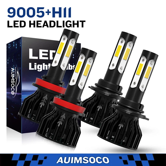 For Kenworth T680 T880 T660 Kit Bulbs - Headlight - High and Low Beam 9005 + H11