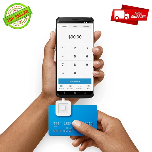 SQUARE CREDIT CARD Reader Contact White Chip for iPhone iPad and