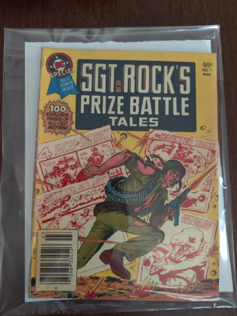 DC Blue Ribbon Digest #7 (1981) Sgt. Rock's Prize Battle Tales VG/FN