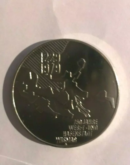 750 Jahre Werft- und Hafenstadt Wismar 1229- 1979 Künstler-Medaille