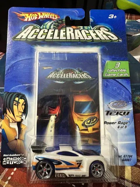 Hot Wheels AcceleRacers 2005 POWER RAGE Teku PERFECT SHAPE