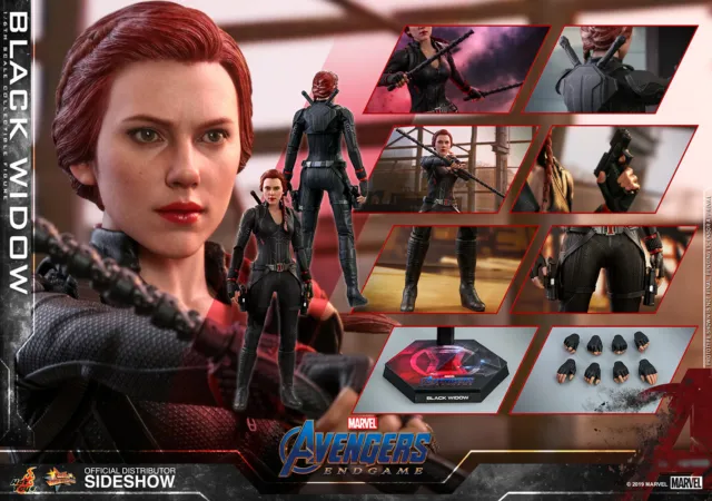 Clearance Sale! Dhl Express Hot Toys 1/6 Avengers: Endgame Mms533 Black Widow