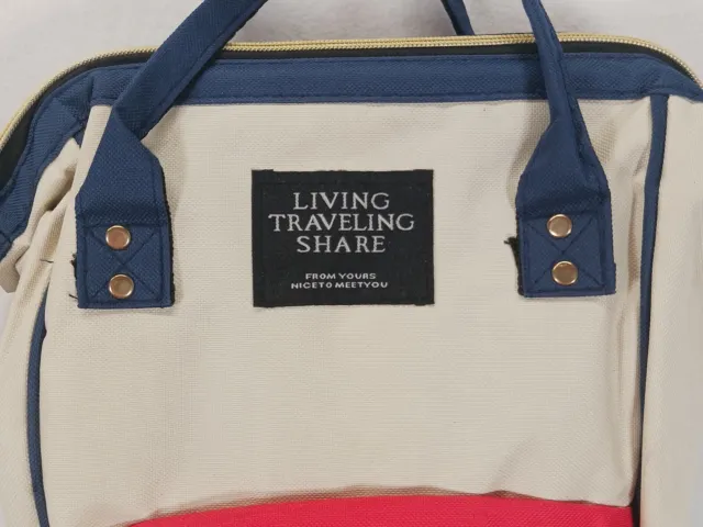 Living~Traveling~Share~From Yours~Nice To Meet You Backpack R..49 3