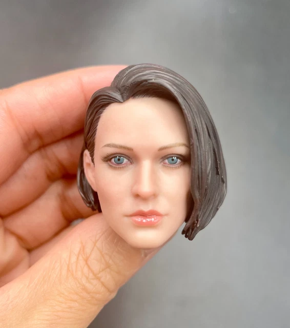 1/6 SCALE FEMALE Head Sculpt Jill short hair Y30 for 12'' Action Figure
