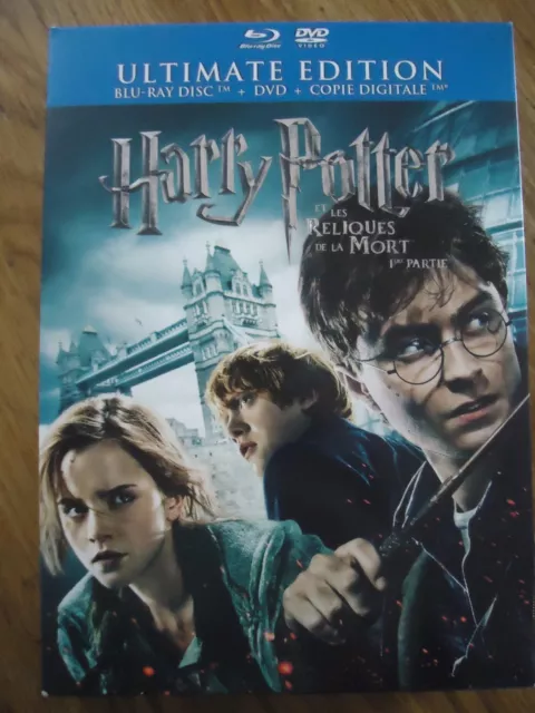 LOT BLU-RAY * Harry Potter et les Reliques de la Mort 1ere 2e partie * Ultimate
