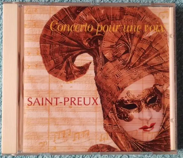 Cd _ Saint-Preux _ Concerto Pour Une Voix  _  1995 _  Archer 951062  !!!!!