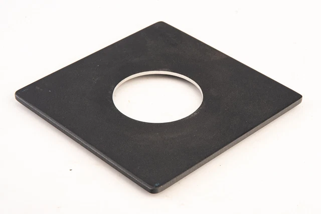 Placa de lente cuadrada Calumet 50115 C1 8x10 metal 151 mm 6" con orificio 65 mm V16