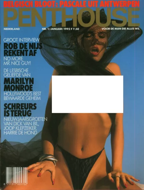 Dutch Penthouse Magazine 1992-01 Lee Ann Barker, Mya S. ...