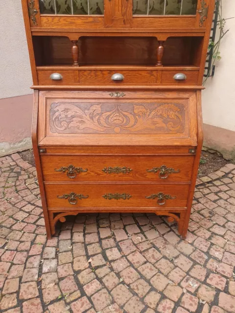 Sekretär Biedermeier Schreibtisch Jugendstil Antikmöbel kostenlose Lieferung