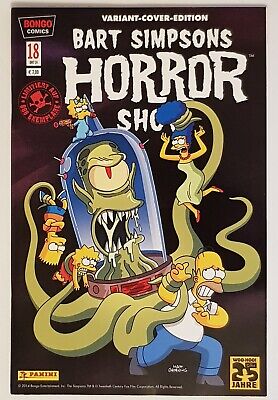 Bart Simpsons Horror Show # 17 VARIANT ** SIGNED ** Morrison-Comic Action 20013 