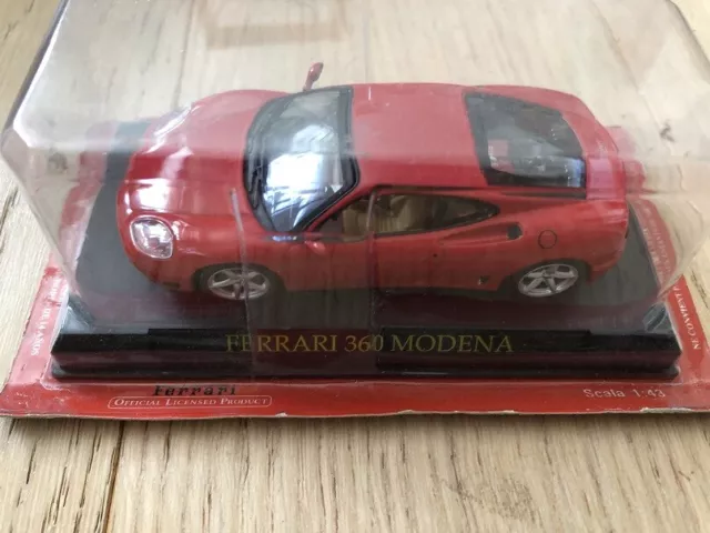 IXO 1/43 Ferrari 360 Modena rouge neuve