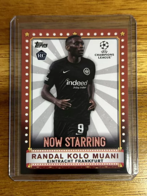 2022-23 Topps Club Competition Randal Kolo Muani Now Starring Insert NS-10 (RC) 2022-23 Topps Club Competition Randal Kolo Muani Now Starring Insert NS-10 (RC)