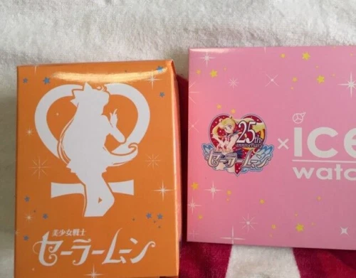 Sailor Moon x Ice Watch Moon Light collaboration Venus ver. Orange & Blue New JP