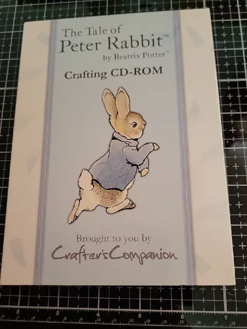 BEATRICE POTTER The Tale of Peter Rabbit Crafting CD Rom von Crafters Companion