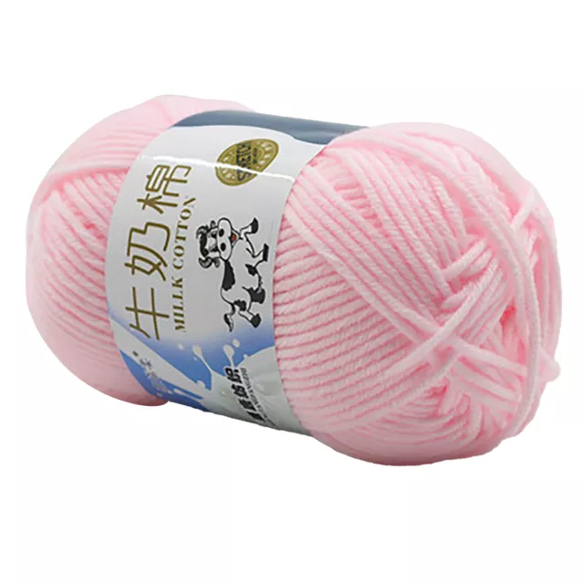 10pcs Milk Cotton Knitting Yarn Soft Warm Baby Yarn for Hand