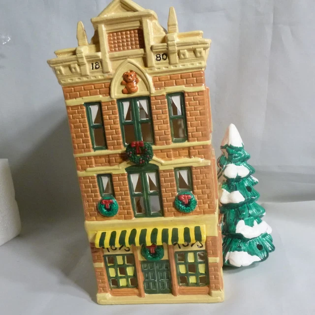 Dept 56 - Snow Village - Lighted "TOY SHOP" - 1986, 5073-3 - MINT