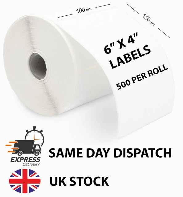 SELF ADHESIVE SHIPPING Labels 6X4