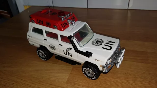 Vtg Tonka Cherokee Un Med Jeep Code 3 Fully Restored/Modded Many Extras Unique!!