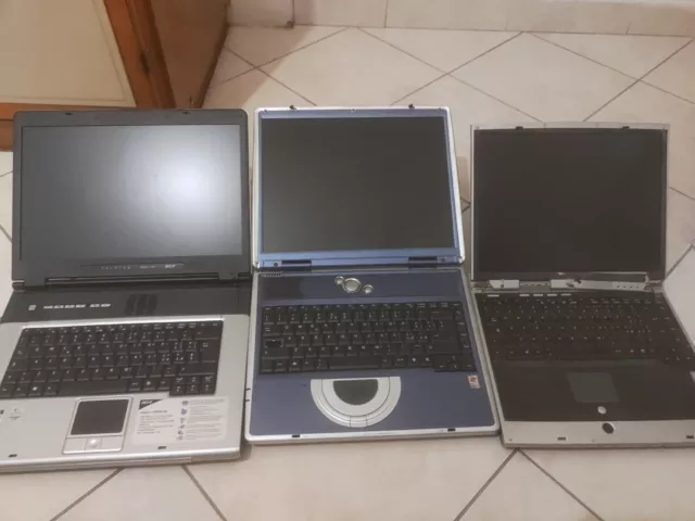 Lotto Stock Notebook Laptop Vintage Asus Acer Retrogame Pc