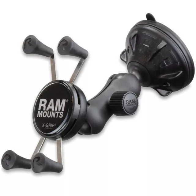 Ram Mounts X-Grip Phone Mount with Twist-Lock Low Profile Suction Base