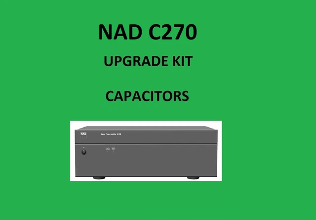 Kit De Réparation Condensateurs Pour Amplificateur NAD 218 THX - Neuf