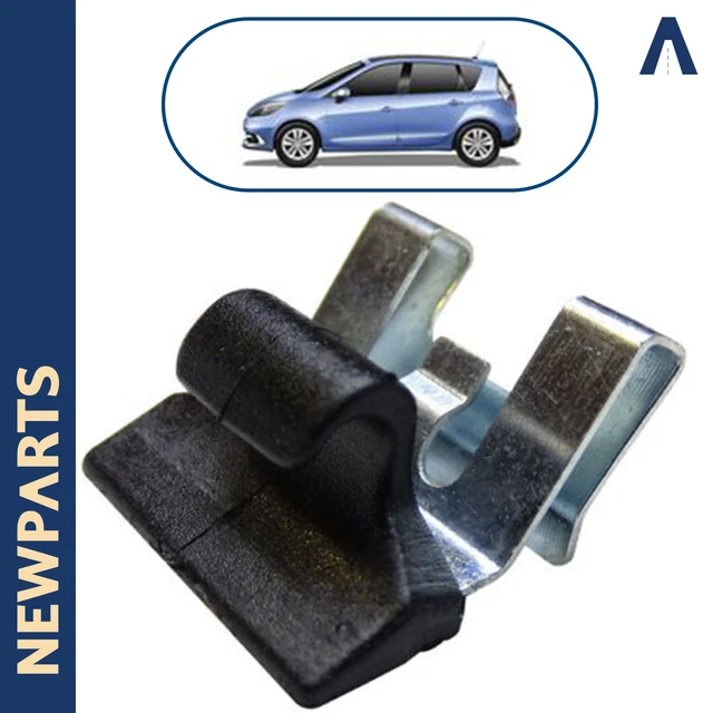 Clips Fixation Rideau Voiture Renault Scenic 3 - Lot De 4 Pièces, Référence 964000020R - Pour Pare-soleil Arrière, Remplacement Facile - 5