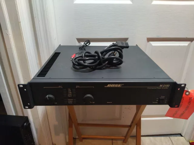 Videnskab Danmark Lover og forskrifter BOSE M 2150 Commercial Power Amplifier - 2 Channel, 150 Watt Per Channel  Power $135.00 - PicClick