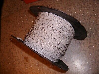 BELDEN 9151 Wire - Estimated 1000ft - 22AWG - 2-Conductor White - No Jacket